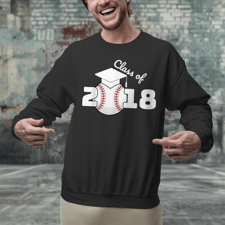 Class Of 2018 Baseball Senior Graduation Shirt Grad Unisex Sweatshirt