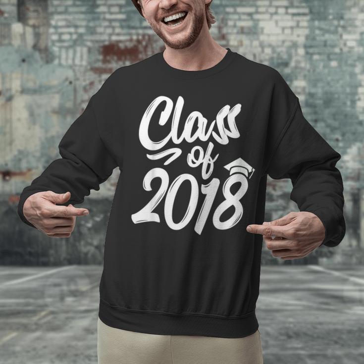 Class Of 2018 Graduation Cap Trendy Cute Unisex Sweatshirt