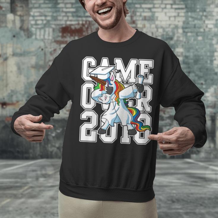 Class Of 2018 Graduation Dabbing Unicorn Shirt Unisex Sweatshirt