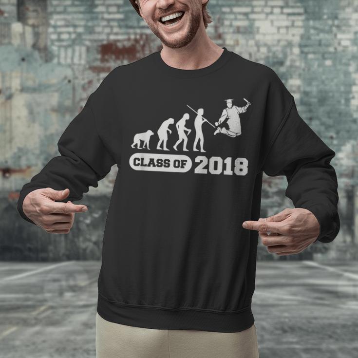 Class Of 2018 Graduation Evolution Unisex Sweatshirt