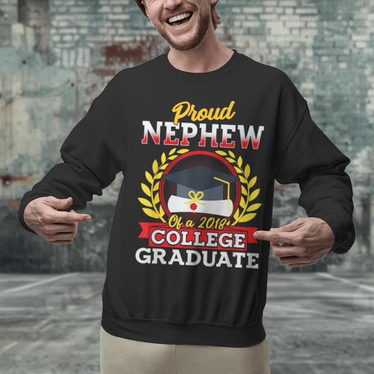 Class Of 2018 Graduation Tshirt For Nephew Of Graduate Unisex Sweatshirt
