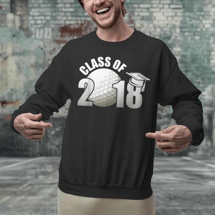 Class Of 2018 Shirts Graduation Senior Golf Unisex Sweatshirt