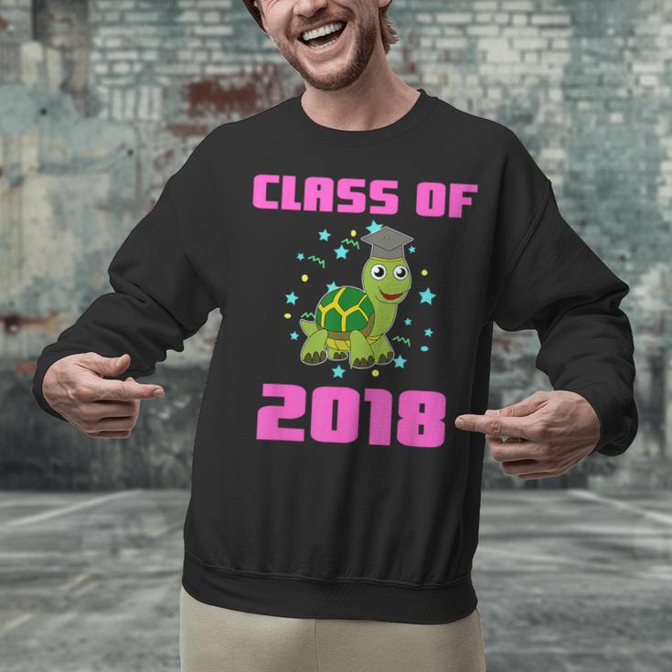 Class Of 2018 Turtle Shirt Graduation Kids Unisex Sweatshirt
