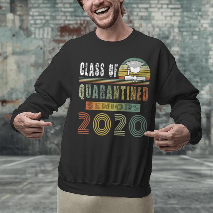 Class Of 2020 Quarantined Seniors Graduation Gift Unisex Sweatshirt