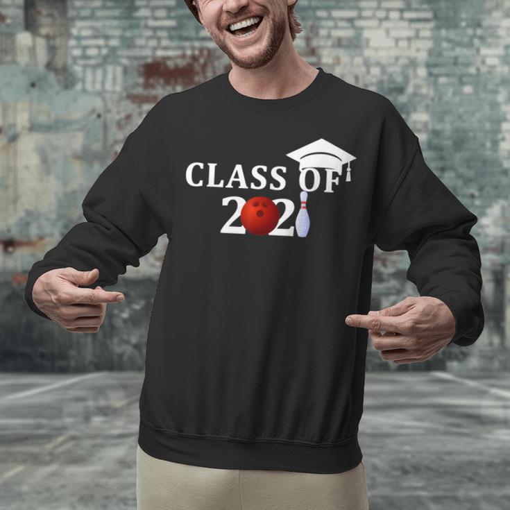 Class Of 2021 Graduation For Him Her Bowling Unisex Sweatshirt
