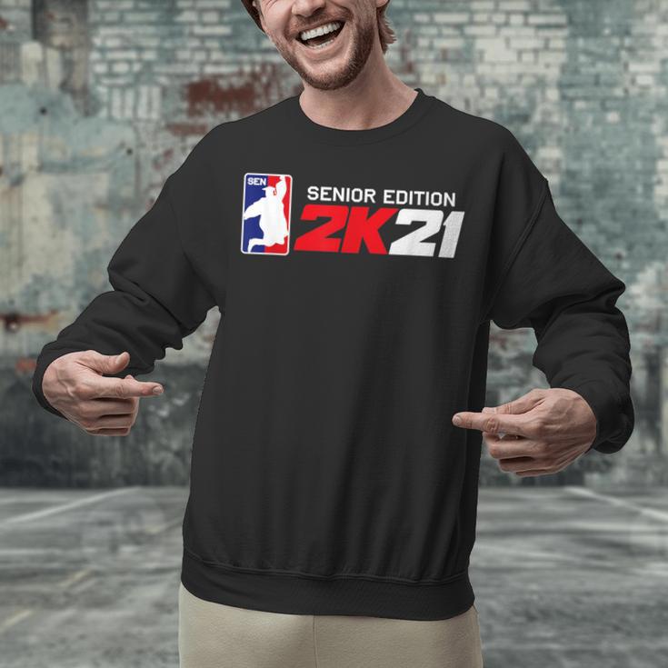 Class Of 2021 Senior Year Gamer Style Graduation For Grad Unisex Sweatshirt