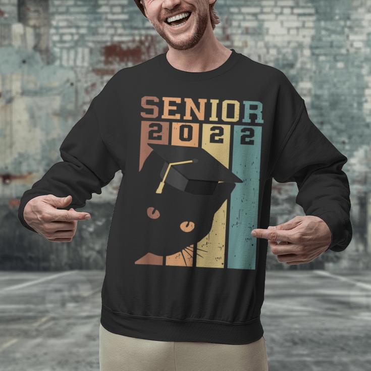 Class Of 2022 Graduation Cat Seniors Grad Unisex Sweatshirt