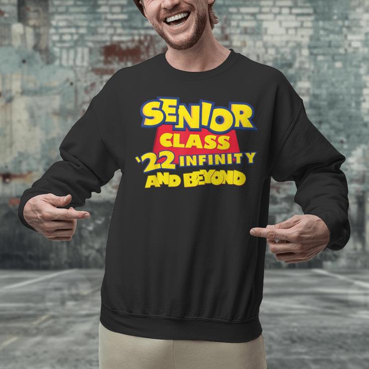 Class Of 2022 Senior 2000s Animated Movie Style Graduation Unisex Sweatshirt