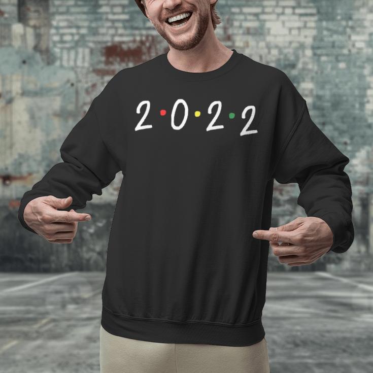 Class Of 2022 Senior Cute Dot Graphic Girl Graduation Unisex Sweatshirt