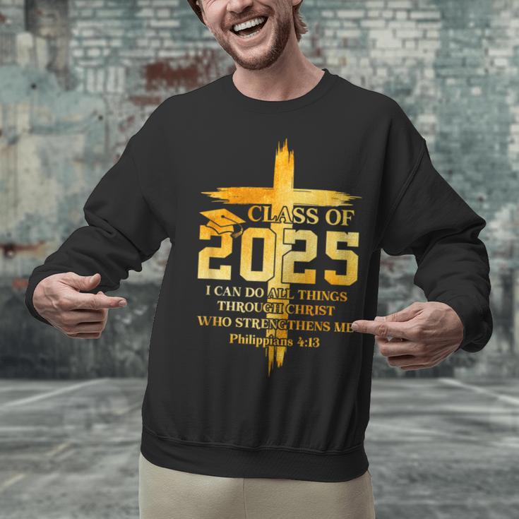 Class Of 2025 Christian Graduation Senior Graduate Men Women Unisex Sweatshirt