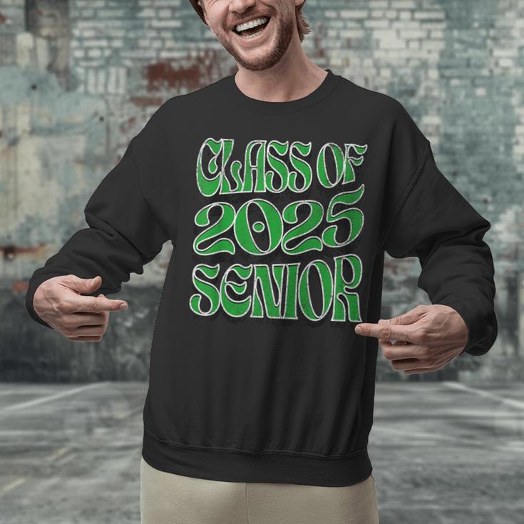 Class Of 2025 Senior Green Student Graduation Unisex Sweatshirt