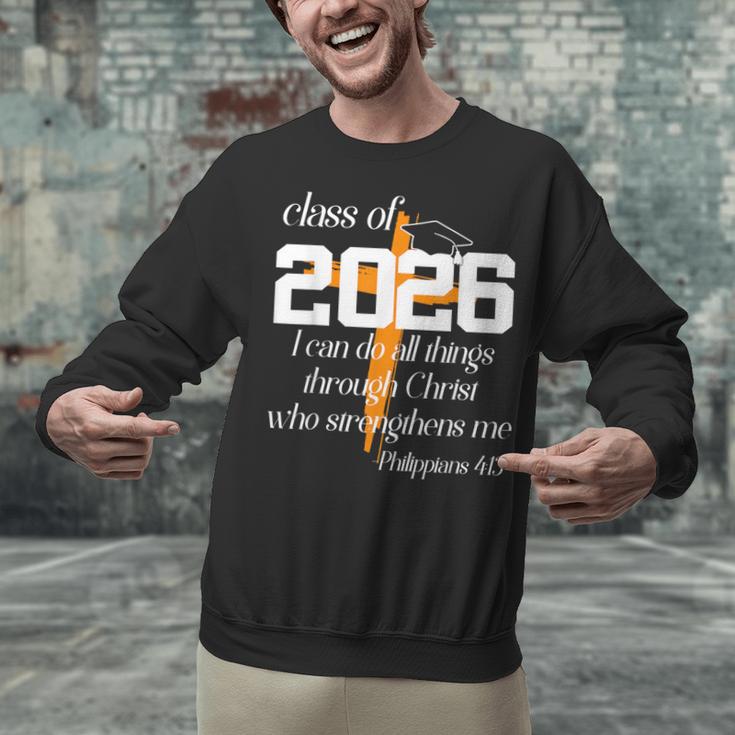 Class Of 2026 Christian Graduation Senior Graduate Unisex Sweatshirt