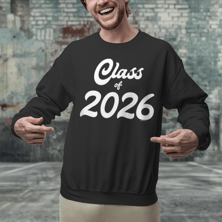 Class Of 2026 Graduation School Spirit Her Senior Class Unisex Sweatshirt