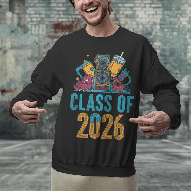 Class Of 2026 Retro Graduation Memory Nostalgia For Seniors Unisex Sweatshirt