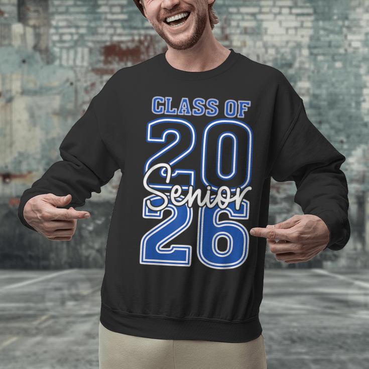 Class Of 2026 Senior Retro Graduation 2026 First Day Vintage Unisex Sweatshirt