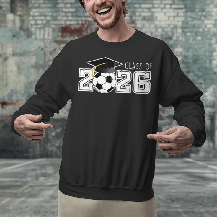 Class Of 2026 Senior 2026 Soccer High School Graduation Unisex Sweatshirt