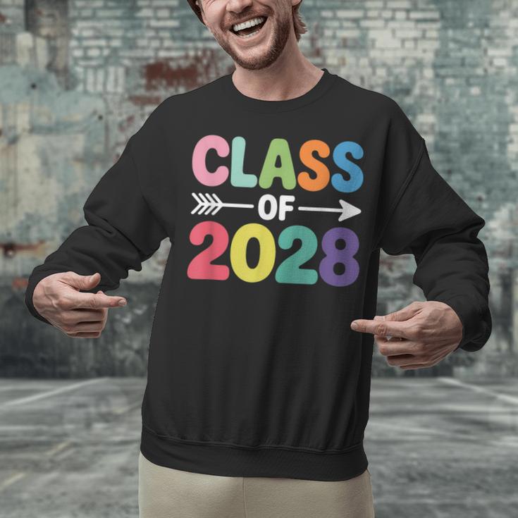 Class Of 2028 Colorful Graduation Unisex Sweatshirt
