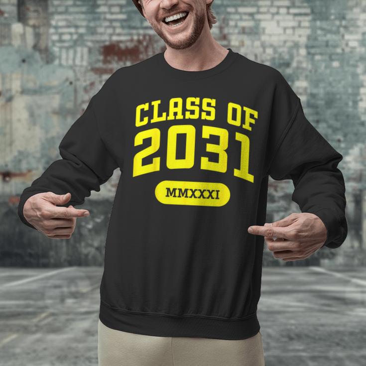 Class Of 2031 Shirts For Kindergarten Photo To Graduation Unisex Sweatshirt