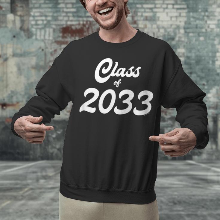 Class Of 2033 Shirt Graduation Him Her Senior Class Unisex Sweatshirt