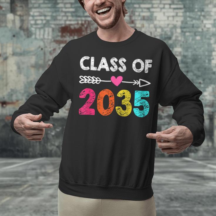 Class Of 2035 Kindergarten Pre K Grow With Me Graduation Unisex Sweatshirt