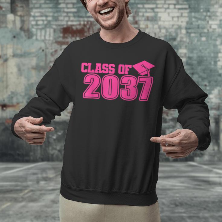 Class Of 2037 Pink Girls Growing Up School Memory Graduation Unisex Sweatshirt Class Of 2037 Pink Girls Growing Up School Memory Graduation Unisex Sweatshirt