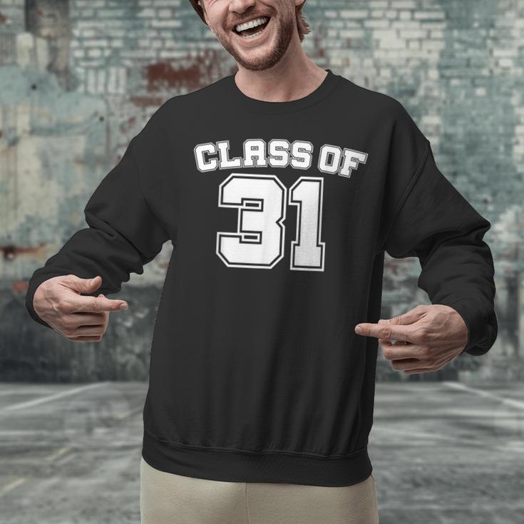 Class Of 31 2031 School Tee Shirt Graduation Class Party Unisex Sweatshirt