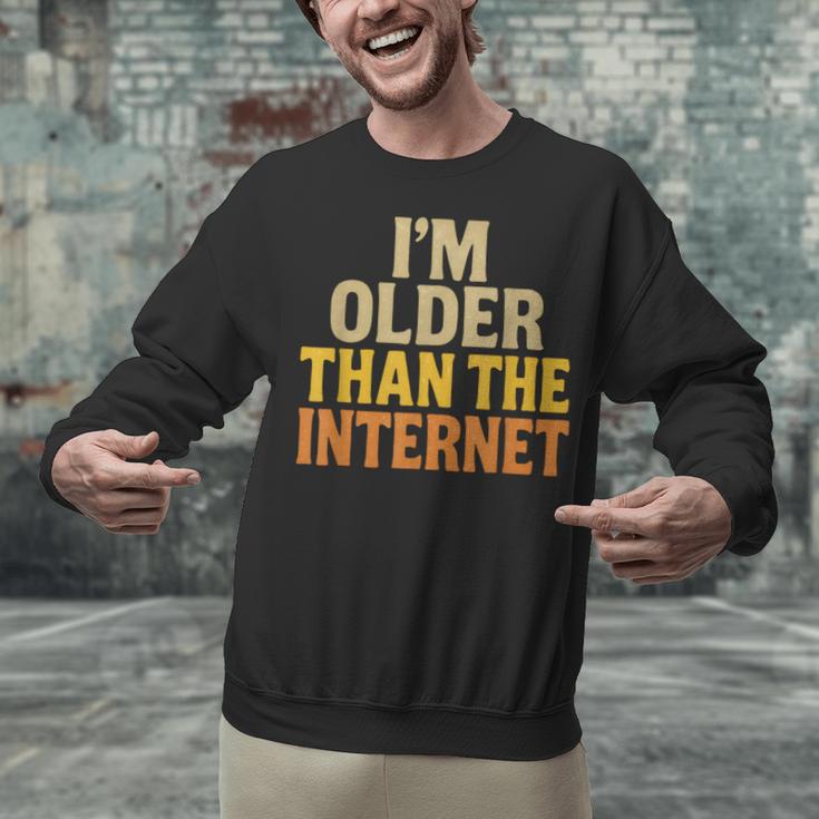 Classic Internet Nostalgia Humor Retro Quote Unisex Sweatshirt