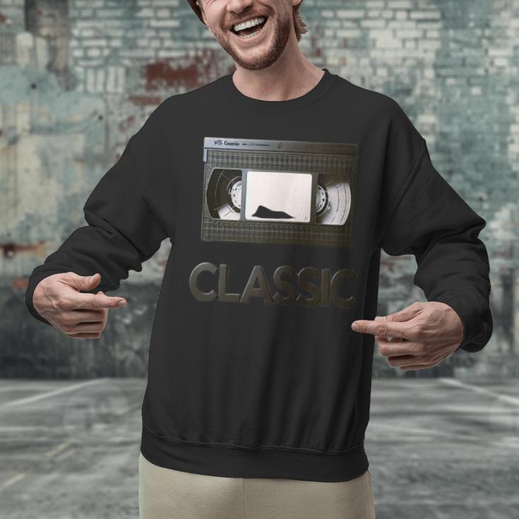 Classic VHS Tape Nostalgia Retro Unisex Sweatshirt