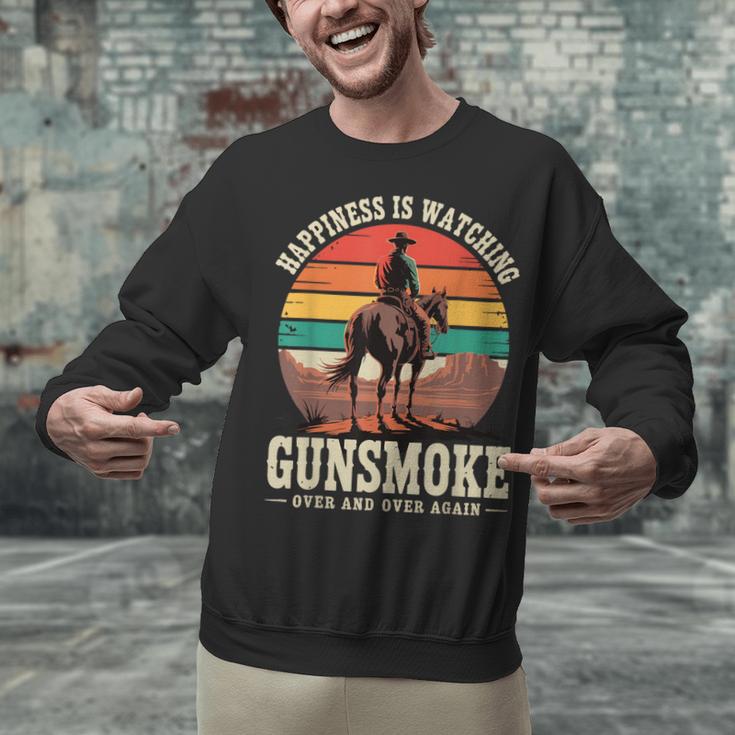 Classic Western Nostalgia Cowboy Sunset Unisex Sweatshirt