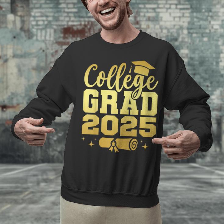 College Grad Class Of 2025 Senior Graduate Graduation Unisex Sweatshirt