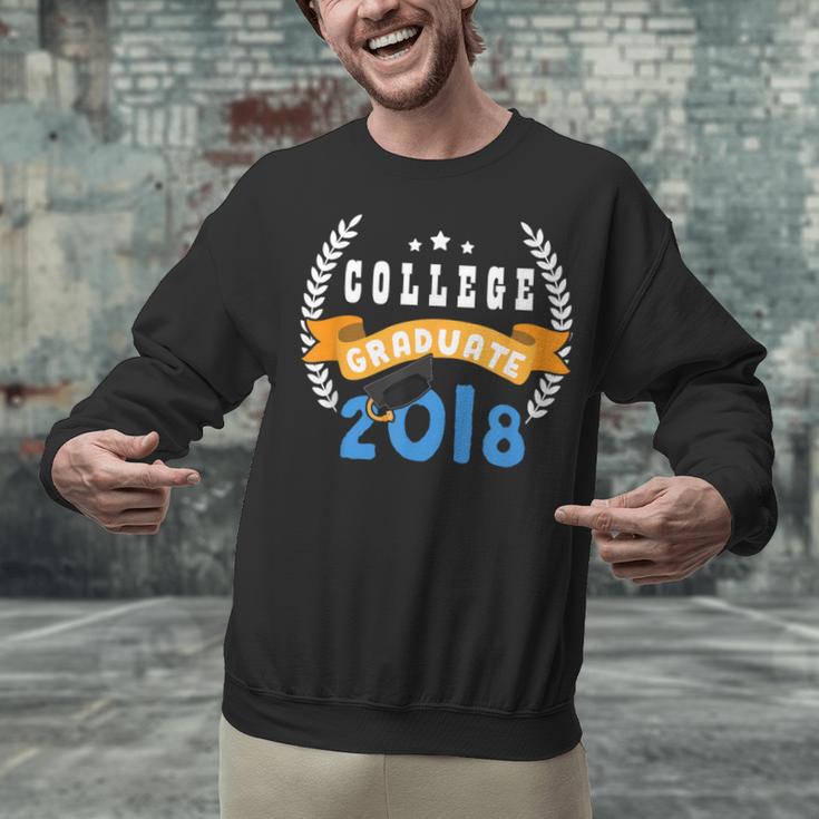 College Graduation Shirts Graduate Grad 2018 Unisex Sweatshirt