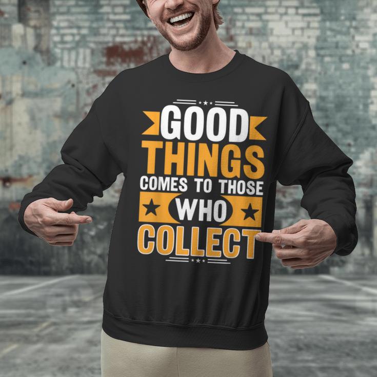 Comic Book Collector Meme Quote Unisex Sweatshirt