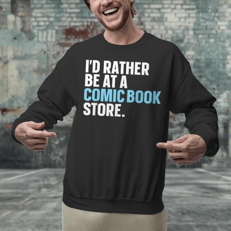 Comic Books Art For Men Women Comics Lover Comics Collector Unisex Sweatshirt