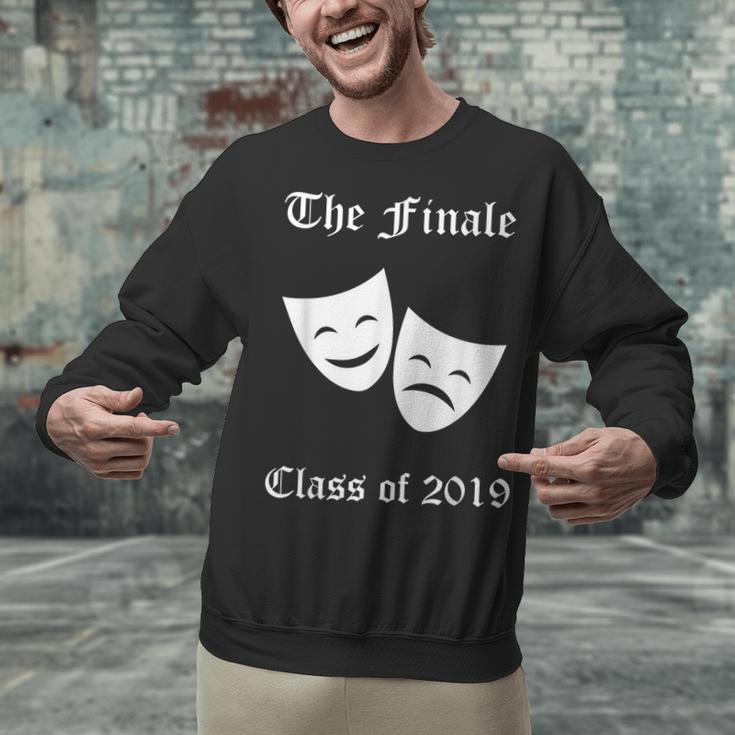 Cool Theater Graduation Tshirt Tragedy And Comedy Masks Unisex Sweatshirt