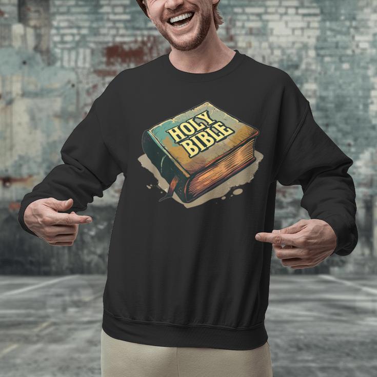 Cool Holy Bible Book Costume For Man And Woman Unisex Sweatshirt Cool Holy Bible Book Costume For Man And Woman Unisex Sweatshirt