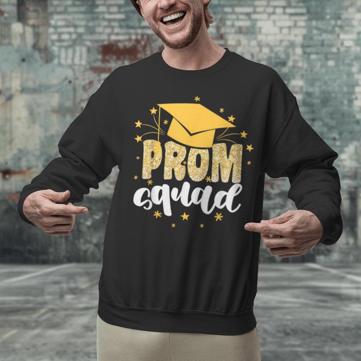 Cool Prom Squad 2025 Prom Graduation Party Matching 2025 Unisex Sweatshirt