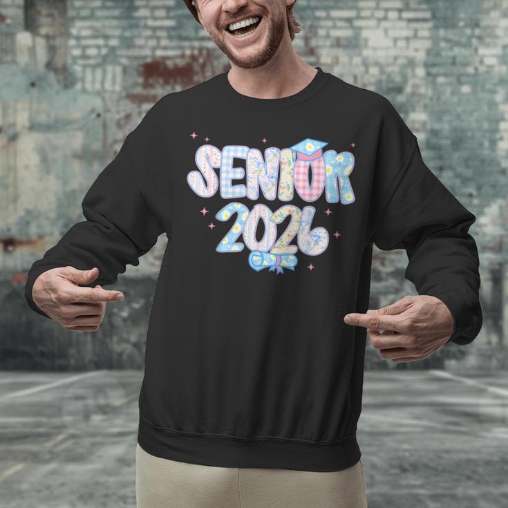 Coquette Senior-Class Of 2026 Preppy Graduation Graduate Unisex Sweatshirt
