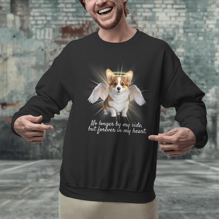 Corgi Angel Dog In Memory Forever In My Heart Unisex Sweatshirt Corgi Angel Dog In Memory Forever In My Heart Unisex Sweatshirt