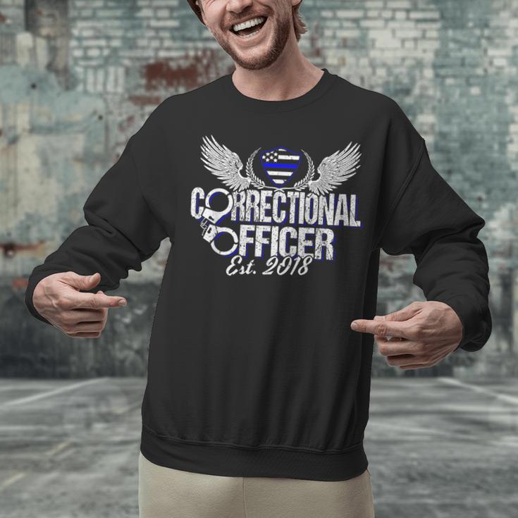 Corrections Officer 2018 Graduation Silver Line T-Shirt Unisex Sweatshirt