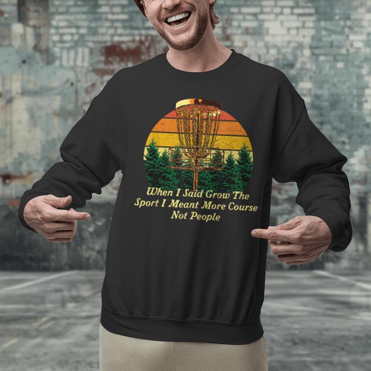 More Course Not People Disc Golf Introvert Golfer Antisocial Unisex Sweatshirt More Course Not People Disc Golf Introvert Golfer Antisocial Unisex Sweatshirt