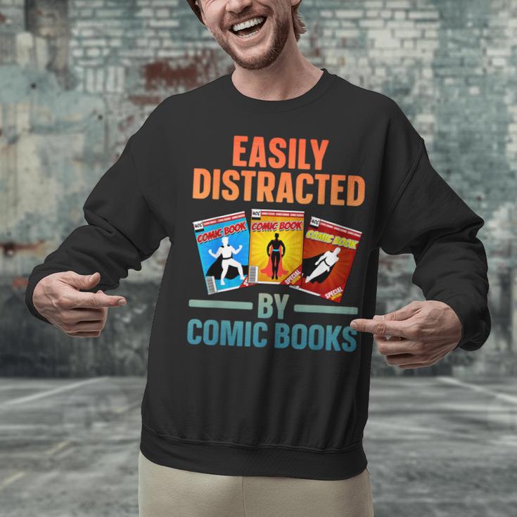 Cute Comic Book For Men Women Comic Book Collector Unisex Sweatshirt