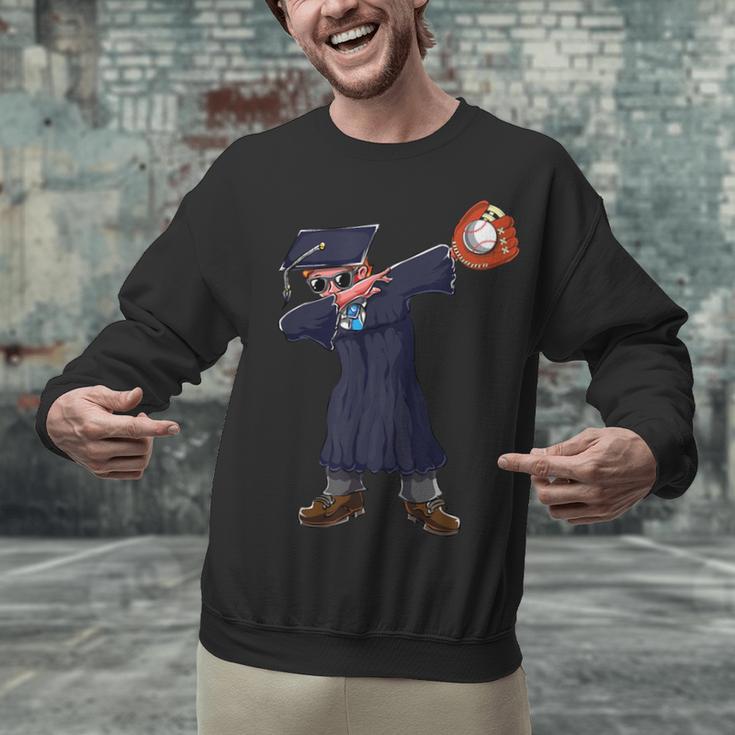 Cute Dabbing Kid Elementary School Graduation Baseball Unisex Sweatshirt