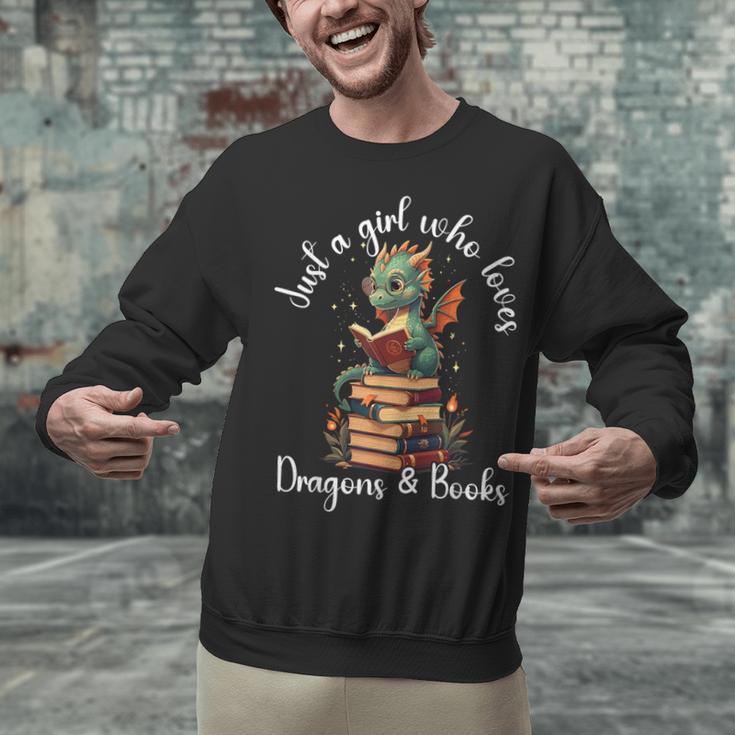Cute Dragon Reading Book Bookworm Dragon And Books For Women Unisex Sweatshirt Cute Dragon Reading Book Bookworm Dragon And Books For Women Unisex Sweatshirt