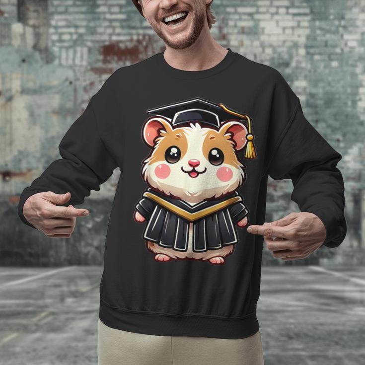 Cute Hamster Graduation Unisex Sweatshirt