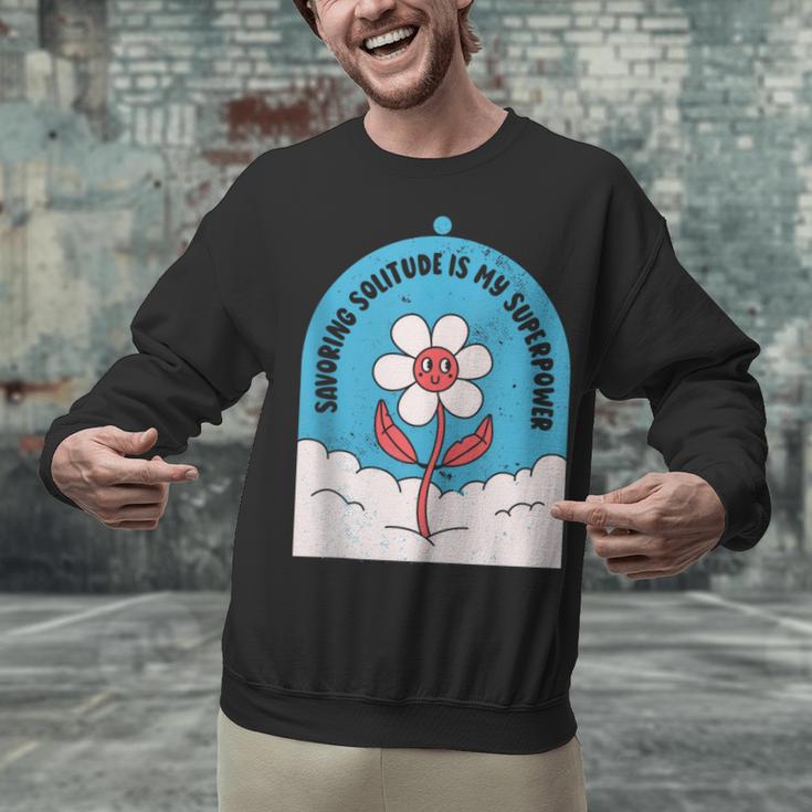 Cute Introvert Shy Teen Anti-Social Inner Strength Unisex Sweatshirt