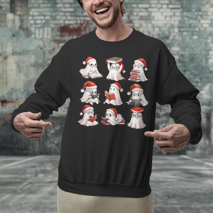 Cute Read More Booooooks Ghost Read More Books Christmas Unisex Sweatshirt Cute Read More Booooooks Ghost Read More Books Christmas Unisex Sweatshirt