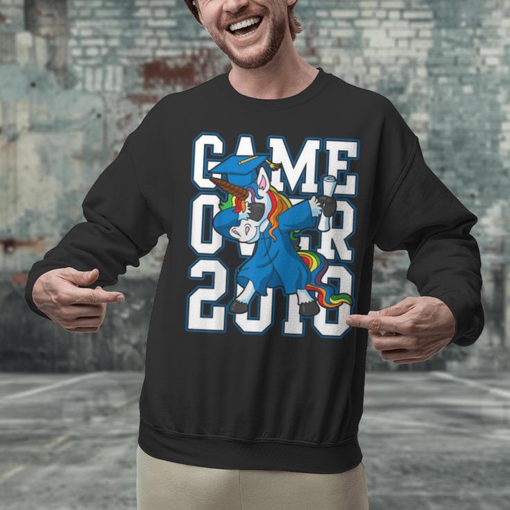 Dabbing Graduation Class Of 2018Shirt Unicorn Dab Unisex Sweatshirt
