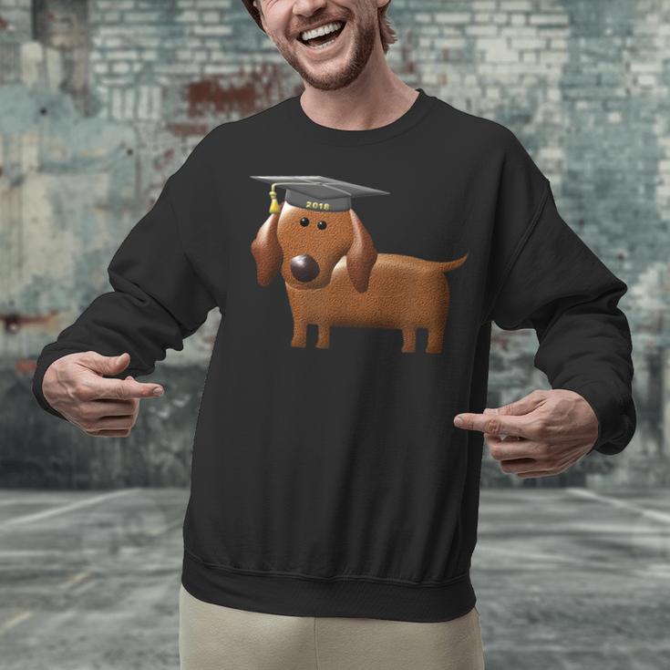 Dachshund Graduation 2018 Dog Graduation Shirt For Men Women Kids Unisex Sweatshirt