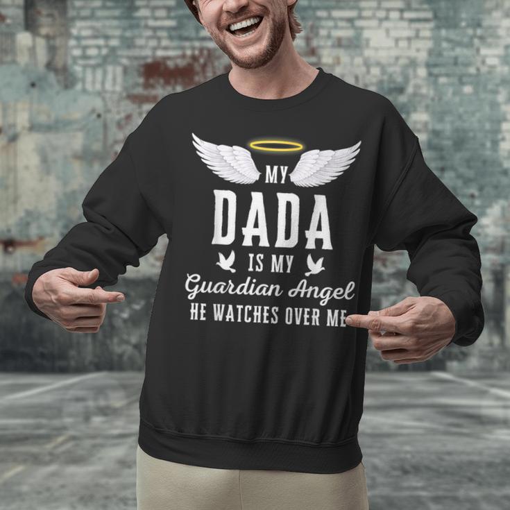 My Dada Is My Guardian Angel In Loving Memorial Memory Tee Unisex Sweatshirt My Dada Is My Guardian Angel In Loving Memorial Memory Tee Unisex Sweatshirt