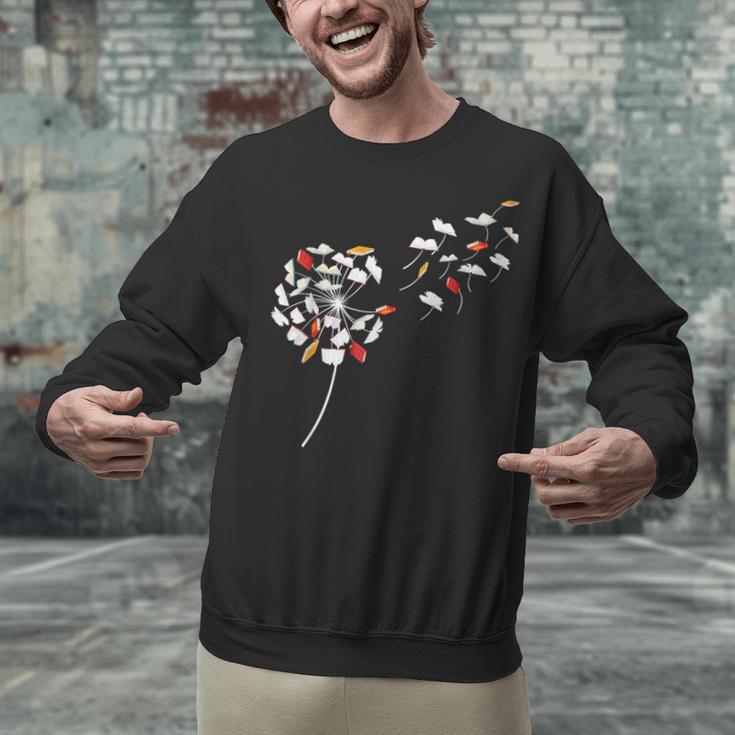 Dandelion Books Book Lover Reading Bookworm Reader Unisex Sweatshirt
